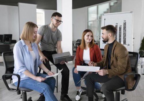 group-coworkers-office-talking